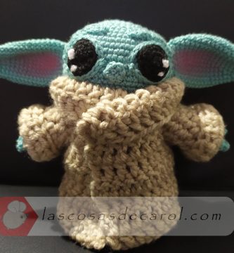 Baby Yoda en Crochet realizado por Las Cosas de Carol